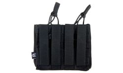Portacargador Doble 36/Ak/M14/Sr25 Negro Delta Tactics