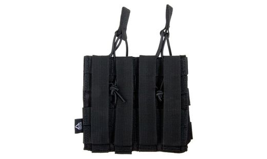 Portacargador Doble M4 Negro Delta Tactics