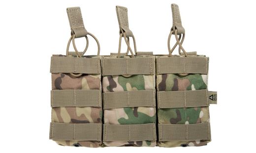 Portacargador Triple M4 Multicam Delta Tactics