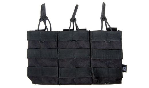 Portacargador Triple M4 Negro Delta Tactics