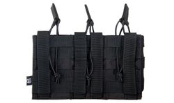 Portacargador Triple M4 Negro Delta Tactics