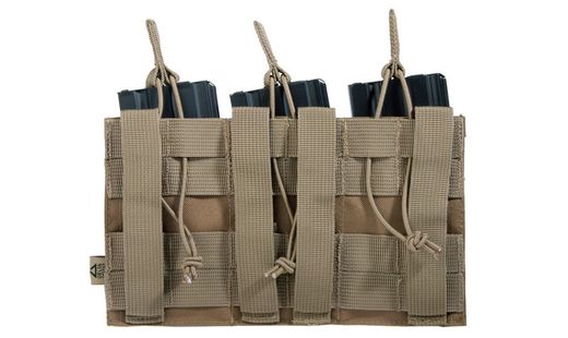 Portacargador Triple M4 Tan Delta Tactics