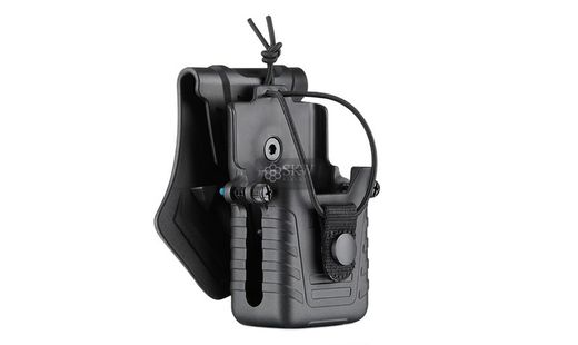 Pouch emisora negro AMOMAX
