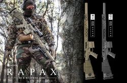 DMR RAPAX XXI M.3 SECUTOR NEGRO DISPONIBLE EDICIÓN LIMITADA+bolas 0.36g Bio Ultra White Duel Code "Gratis"