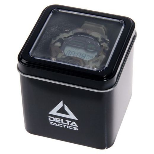 Reloj Táctico Analógico y Digital Camu Delta Tactics