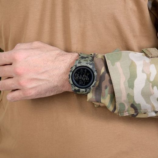 Reloj Táctico Analógico y Digital Camuflaje Army Green Delta Tactics