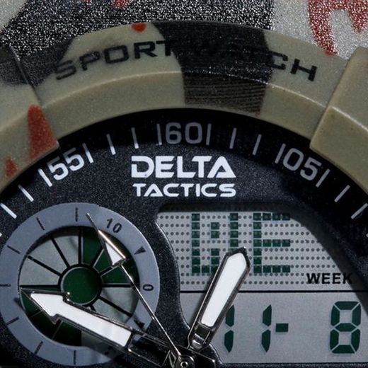 Reloj Táctico Analógico y Digital Camuflaje Delta Tactics