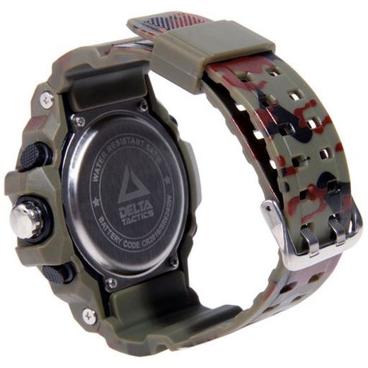 Reloj Táctico Analógico y Digital Camuflaje Delta Tactics