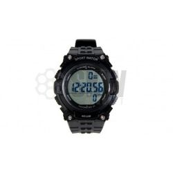 Reloj Táctico Con Podómetro Negro Delta Tactics