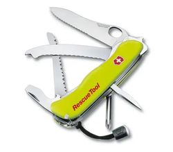 Rescue Tool Fluorescente Con Funda Victorinox