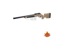 Rifle Francotirador Mlc-338 Tan Maple Leaf