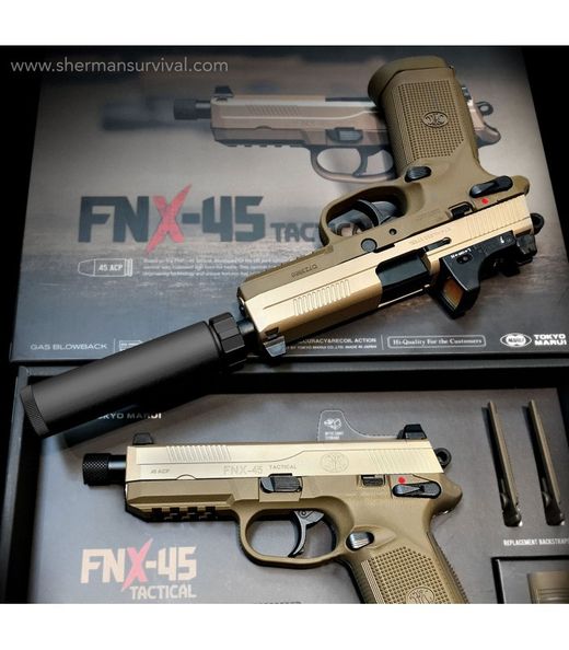 Tactical Silencer Fnx-45 Tactical / Hk45 Tokyo Marui