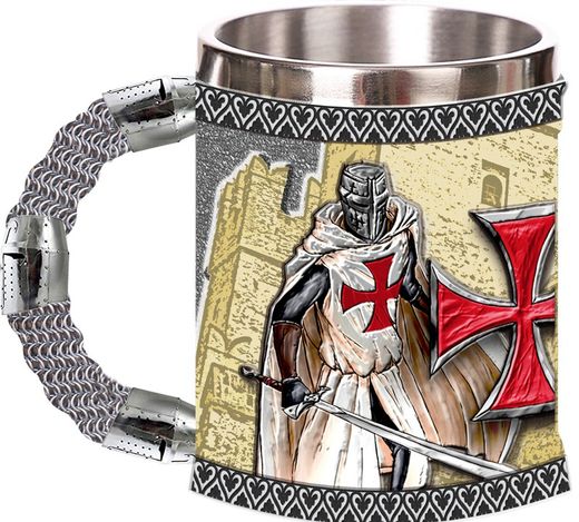 Taza Resina Templaria Knight