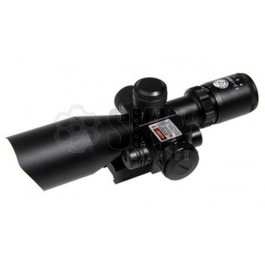Visor Og 2.5-10X40E & Laser Rojo Duel Code
