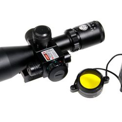 Visor Og 2.5-10X40E & Laser Rojo Duel Code