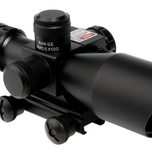 Visor Og 2.5-10X40E & Laser Rojo Duel Code