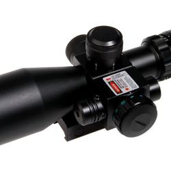 Visor Og 2.5-10X40E & Laser Rojo Duel Code
