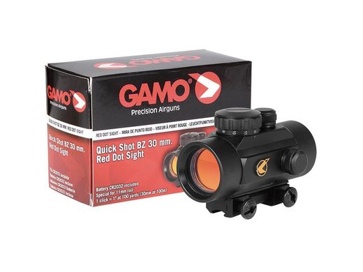 Visor Quick-Shot Bz 30 Mm Para Carril 11 Mm Camo