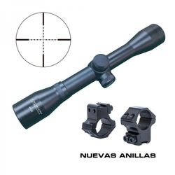 Visor Zasdar 4X32 Mm Ret Mildot No Iluminada Con Anillas 11Mm
