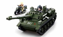 Wwii Su-85 Destructor de Tanques