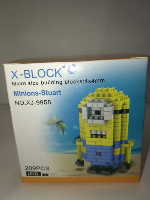 Minions Stuart X- Block 4Mm