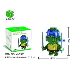 Tortugas Ninja Leonardo X- Block